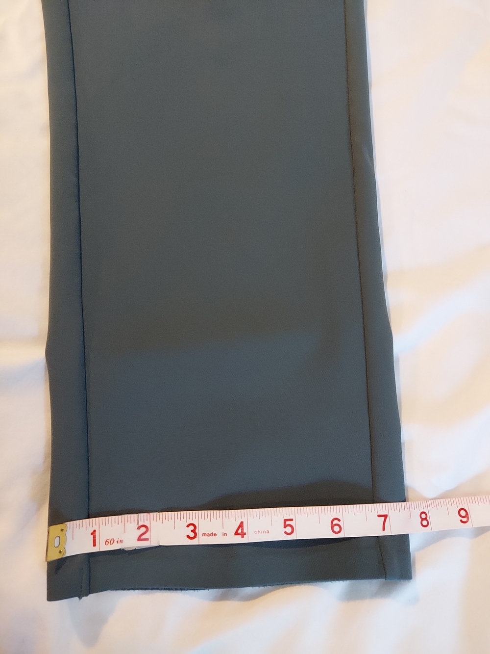Athleta Endless High Rise Pant Balsam Green Teal Size 14T - Picture 9 of 10